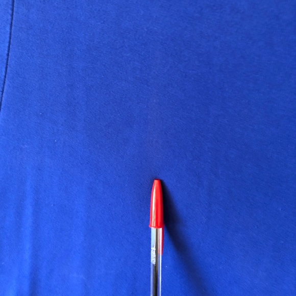 Catherines Women Maxi Dress size 1XWP Sleeveless V-Neck Blue Jersey knit Summer - Picture 16 of 16